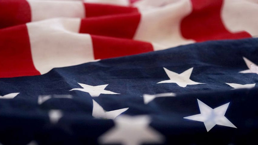 American flags