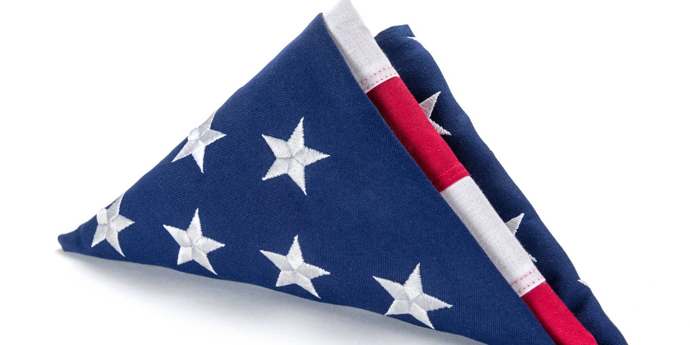 What each fold of outlet the flag means