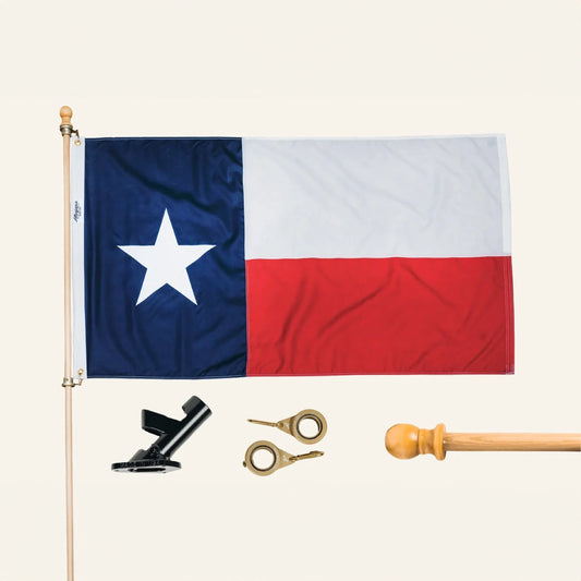 Texas Flag Set Made in USA