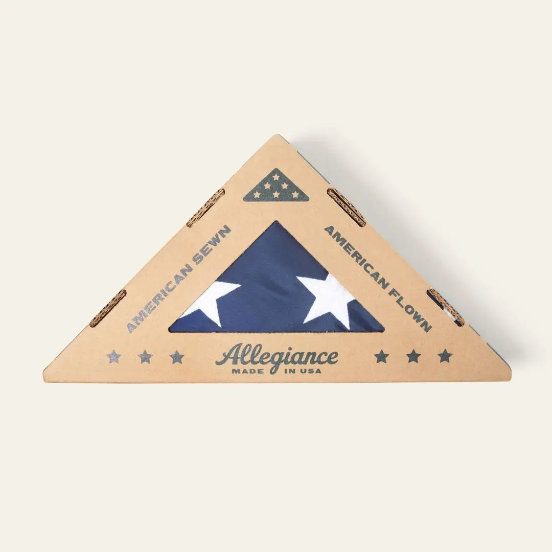 6x10 Allegiance American Flag box