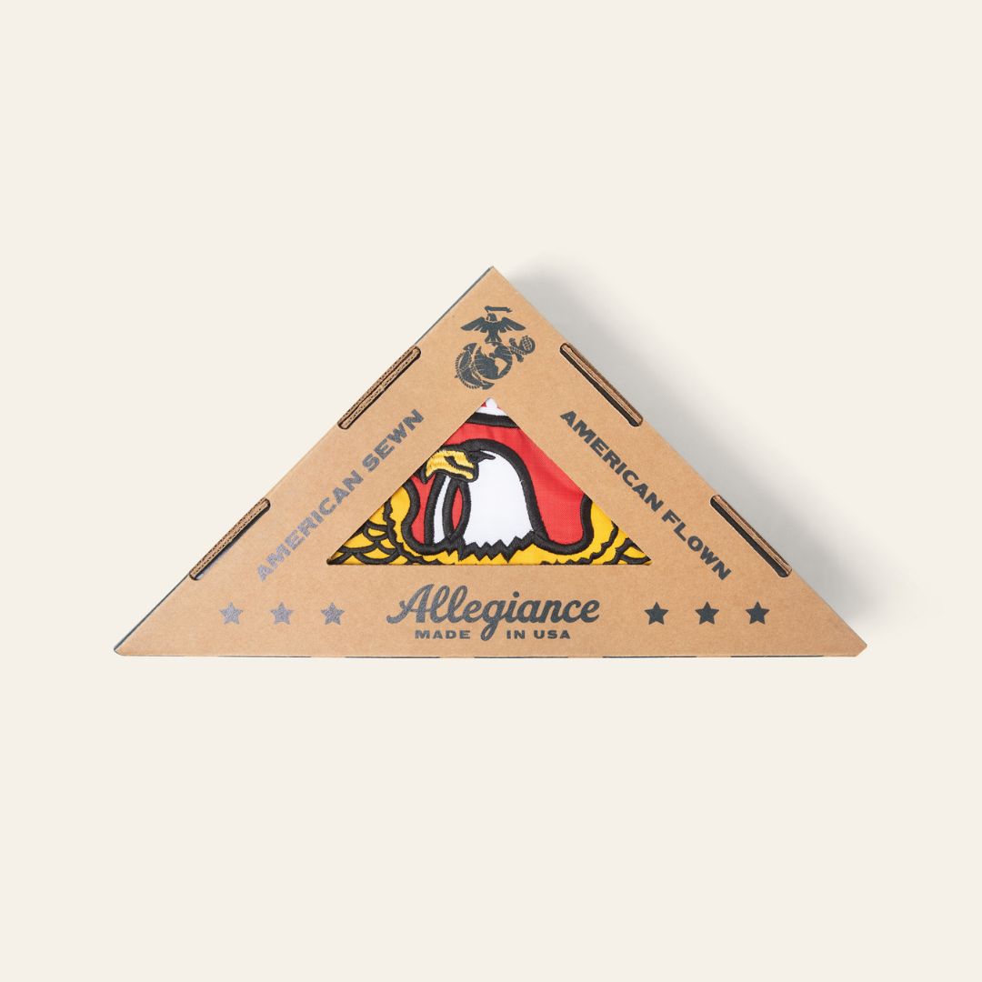 Made in america marine corps flag