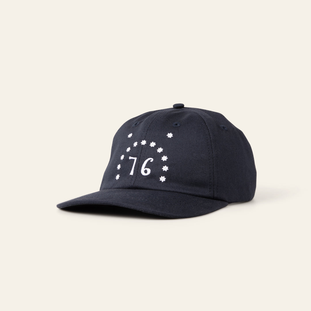 navy made in america dad hat