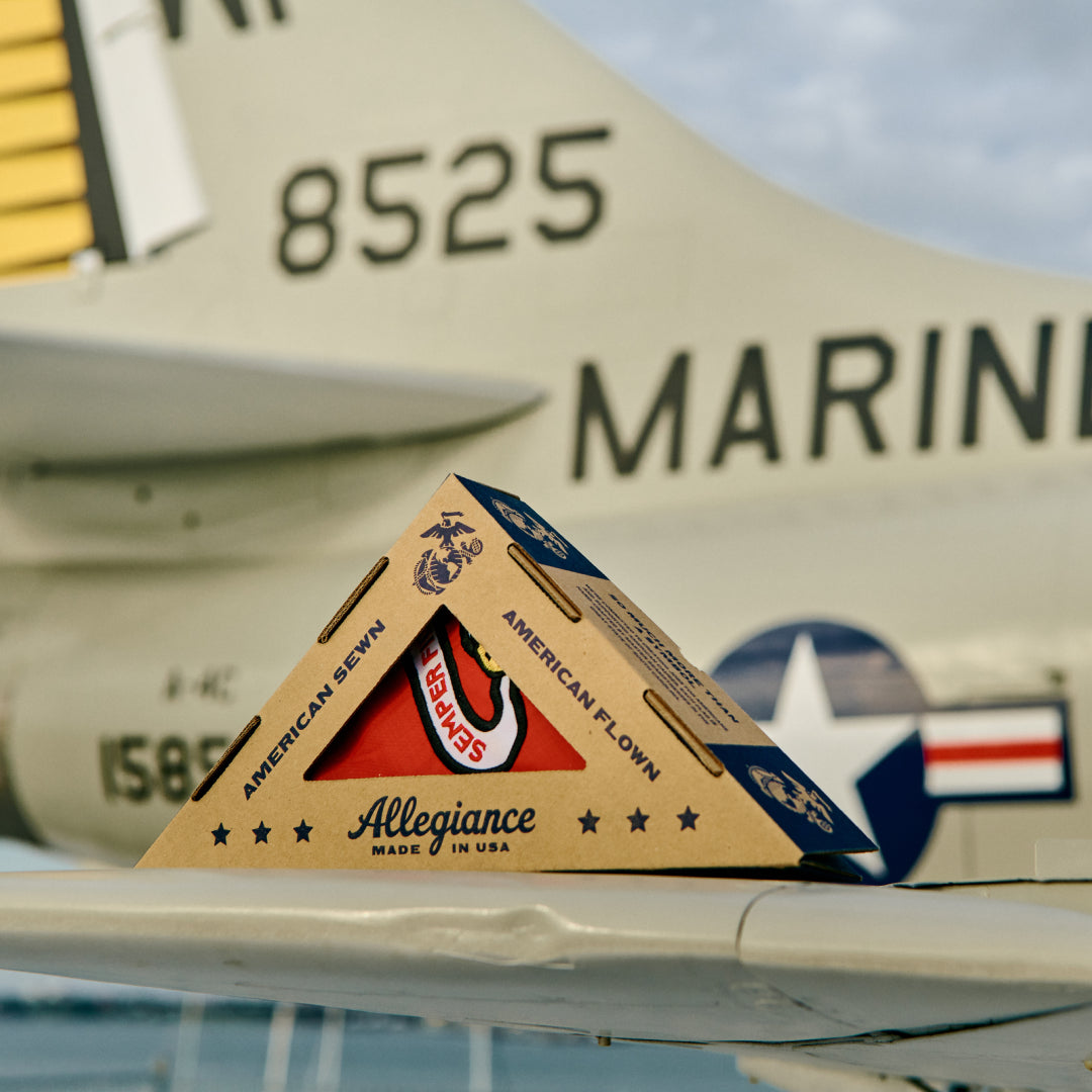 Made in america marine corps flag