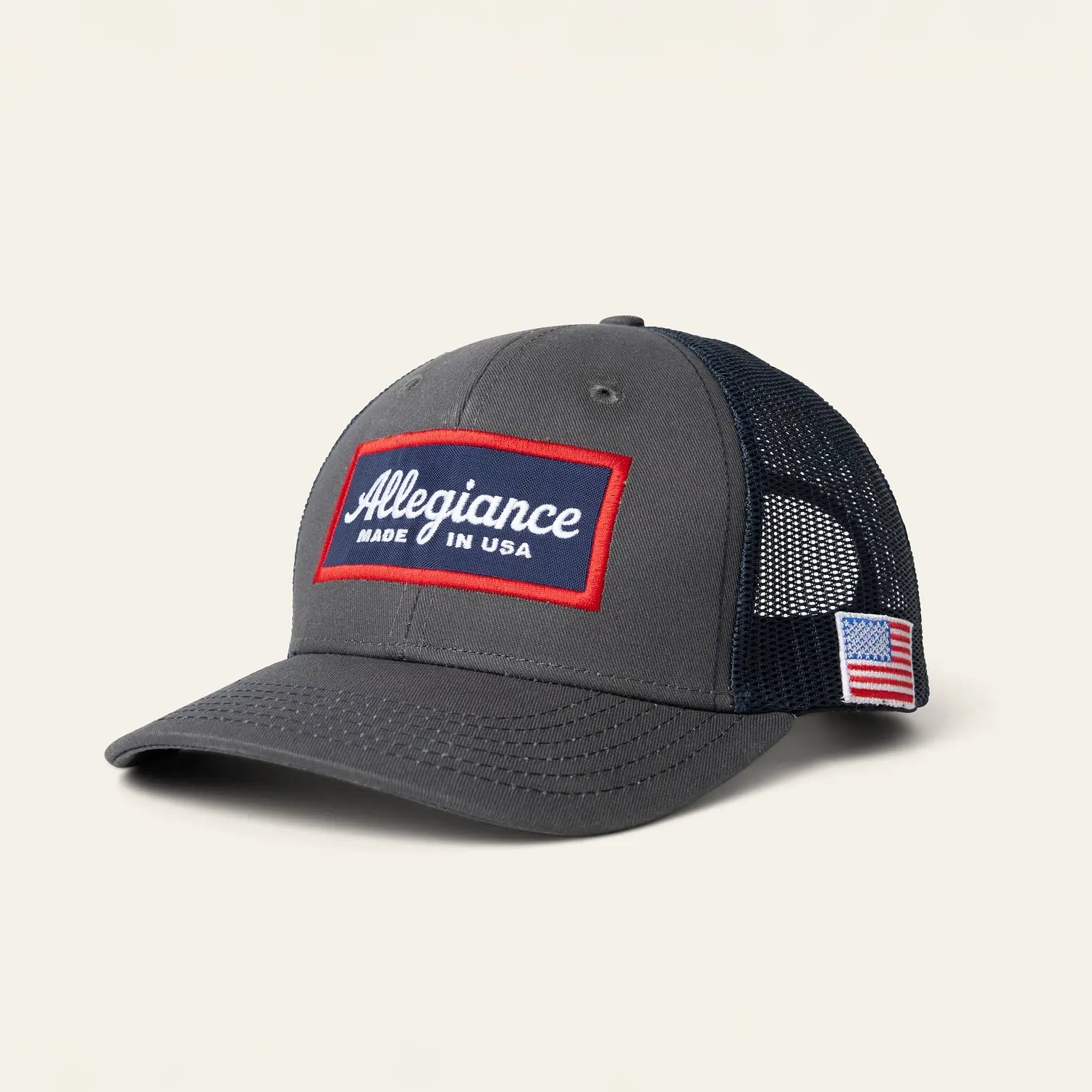 american flag trucker hat