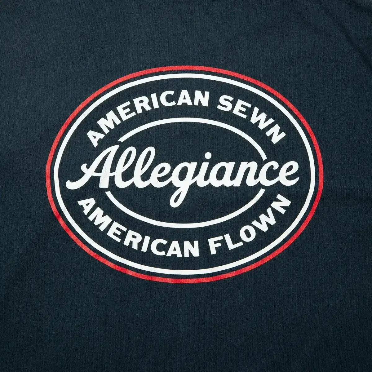 American made navy tee