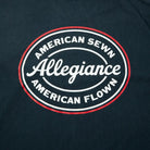 American made navy tee