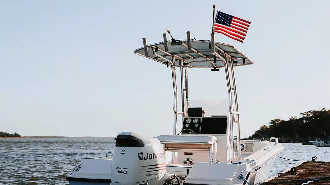 american boat flag