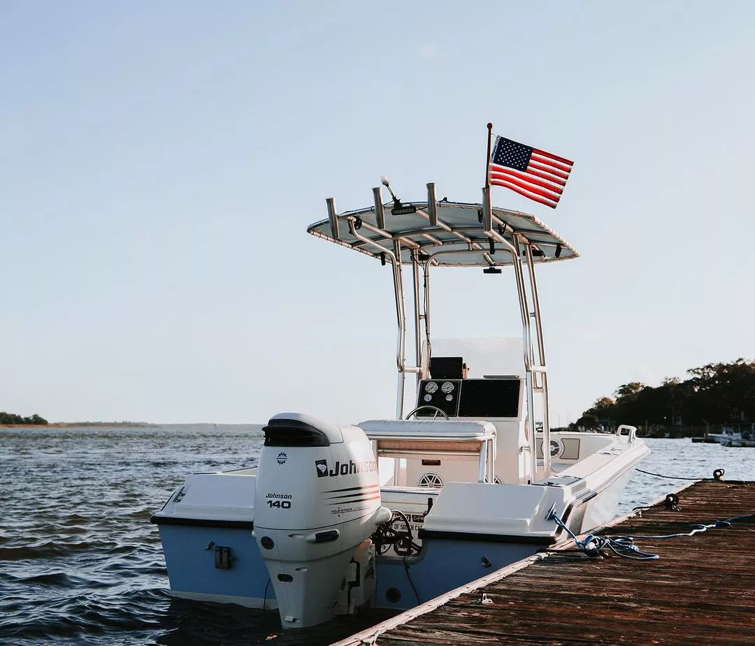 american boat flag