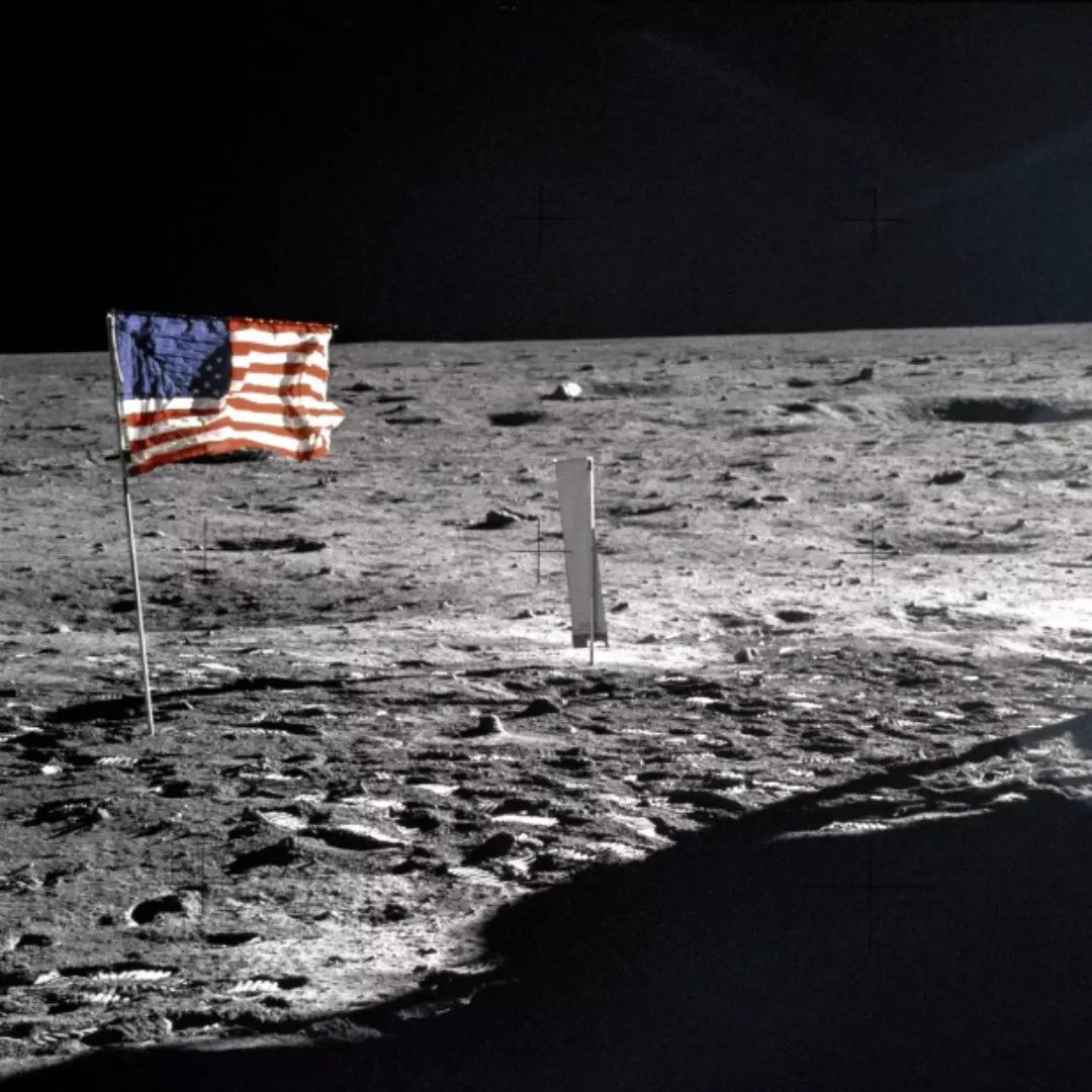The american flag on the moon blog allegiance allegiance flag supply