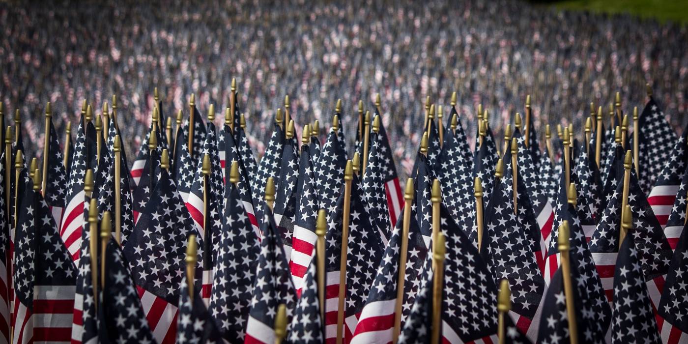 Fold american sales flag step step
