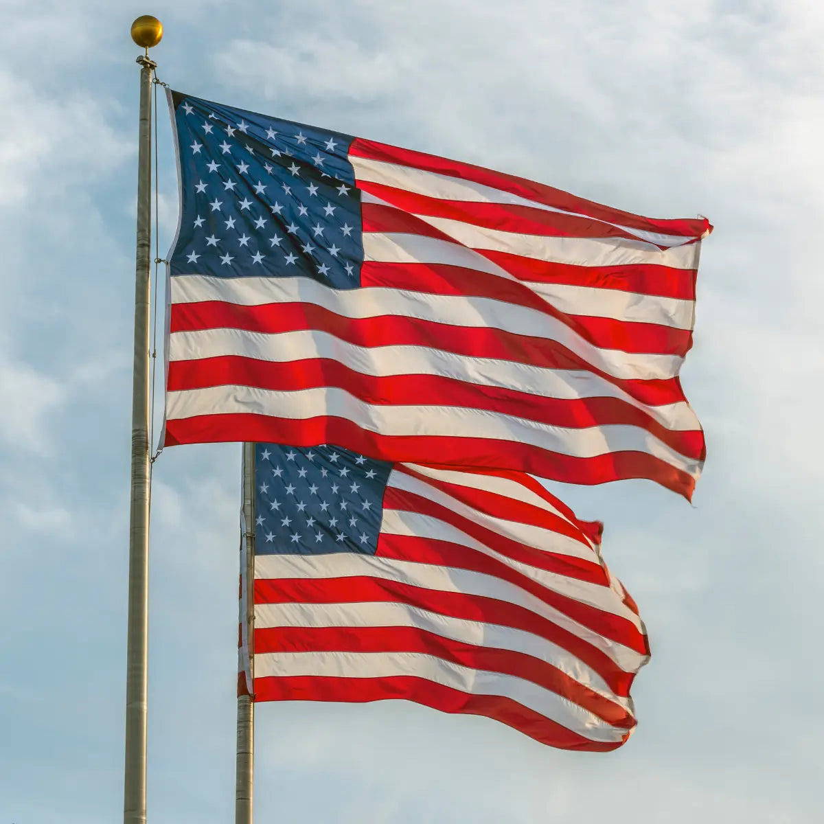 nontangle flagpole spinners