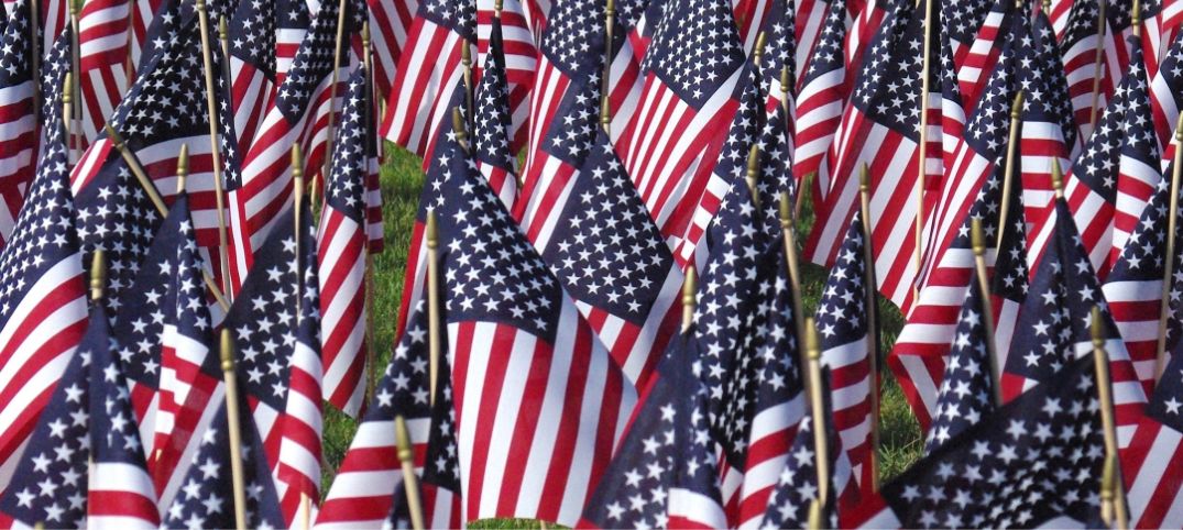 flag pole mount
