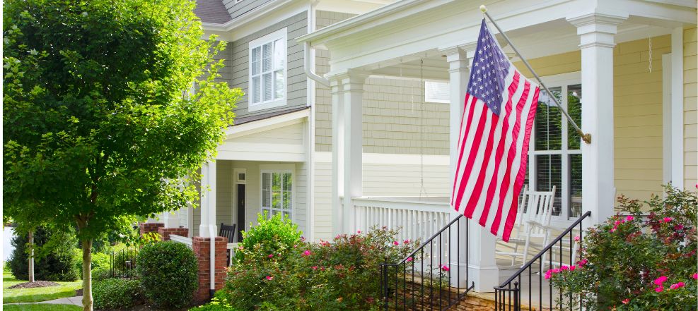 nylon American flag