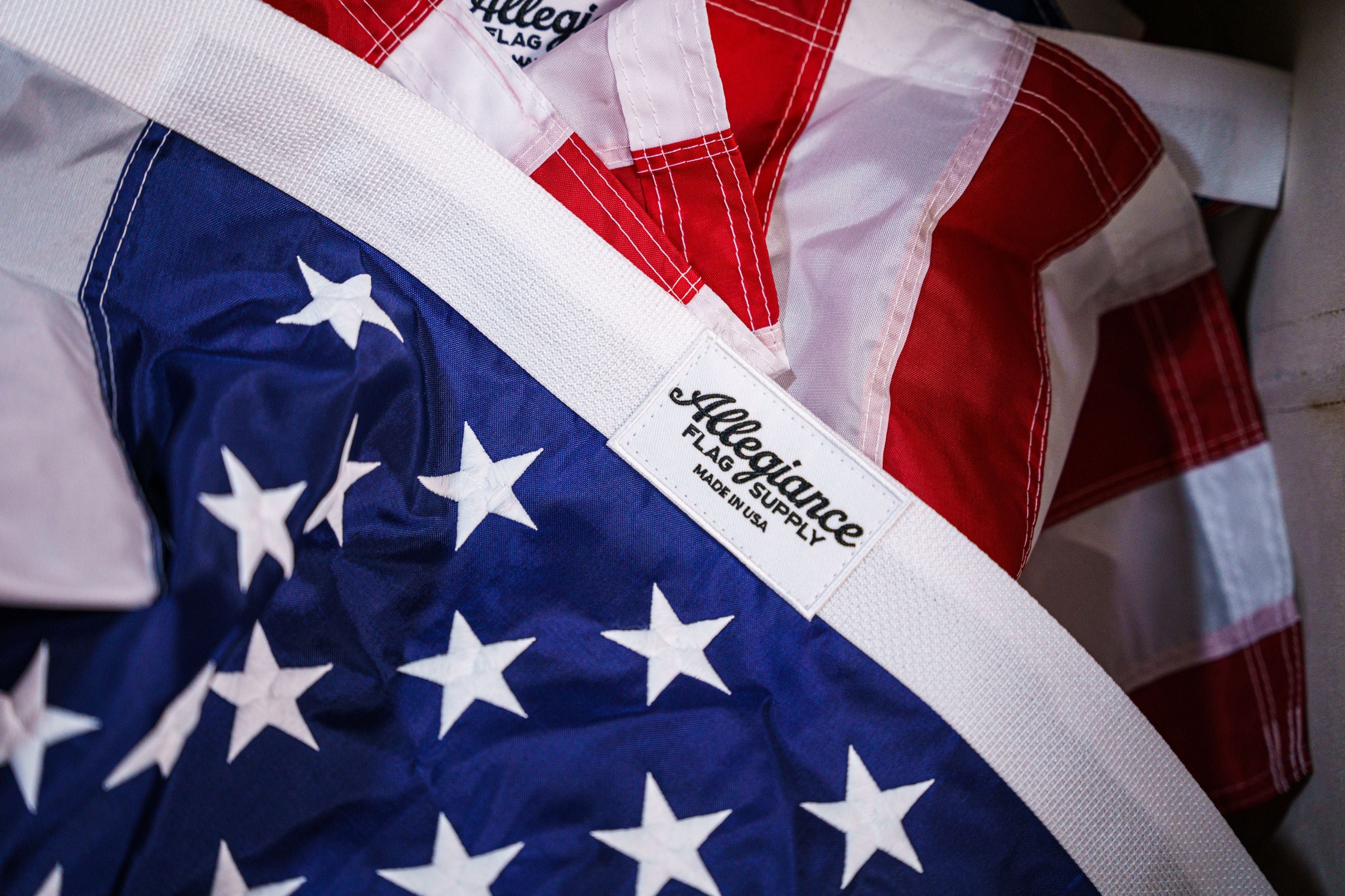 Usa flag company single flags allegiance flag supply