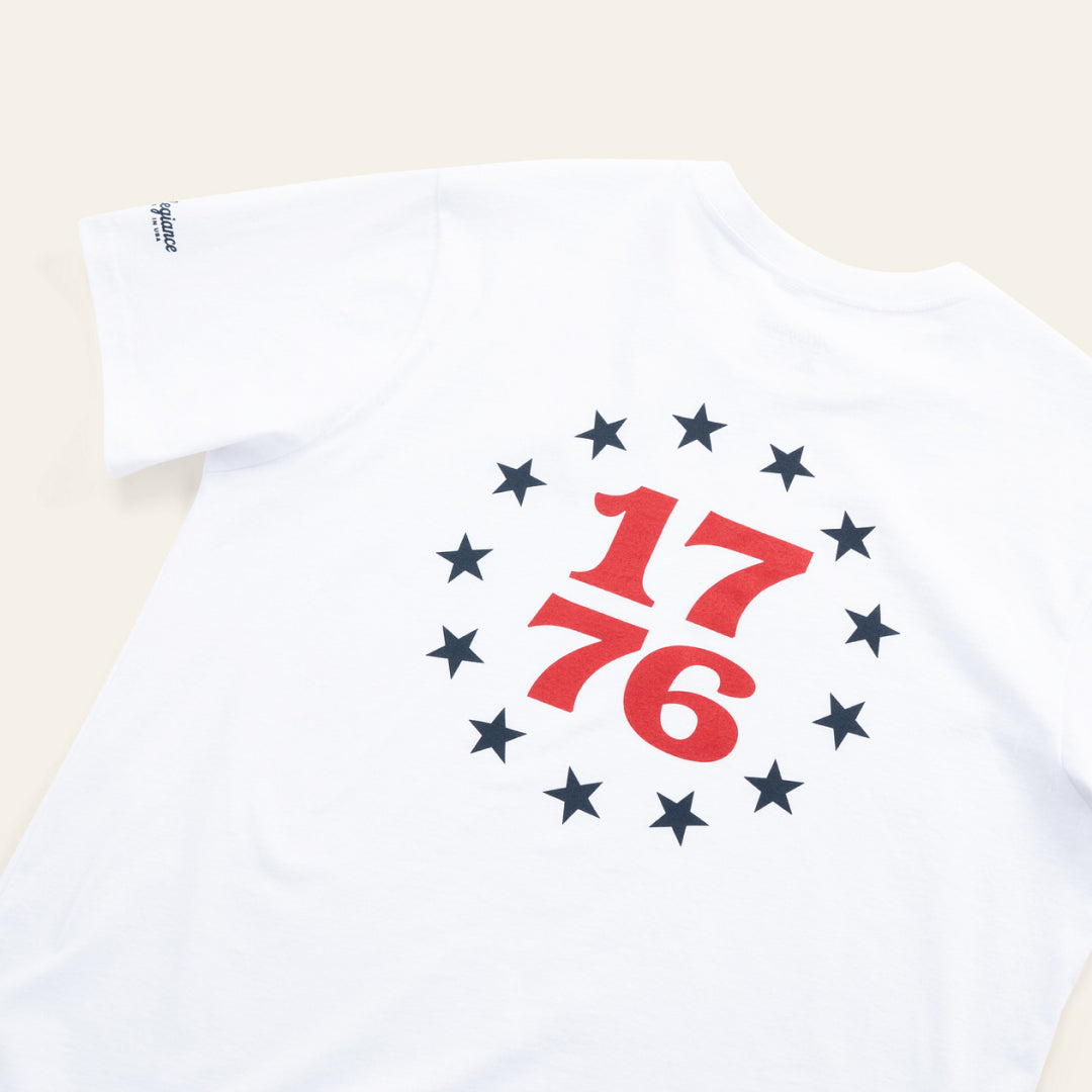 made in usa white tee