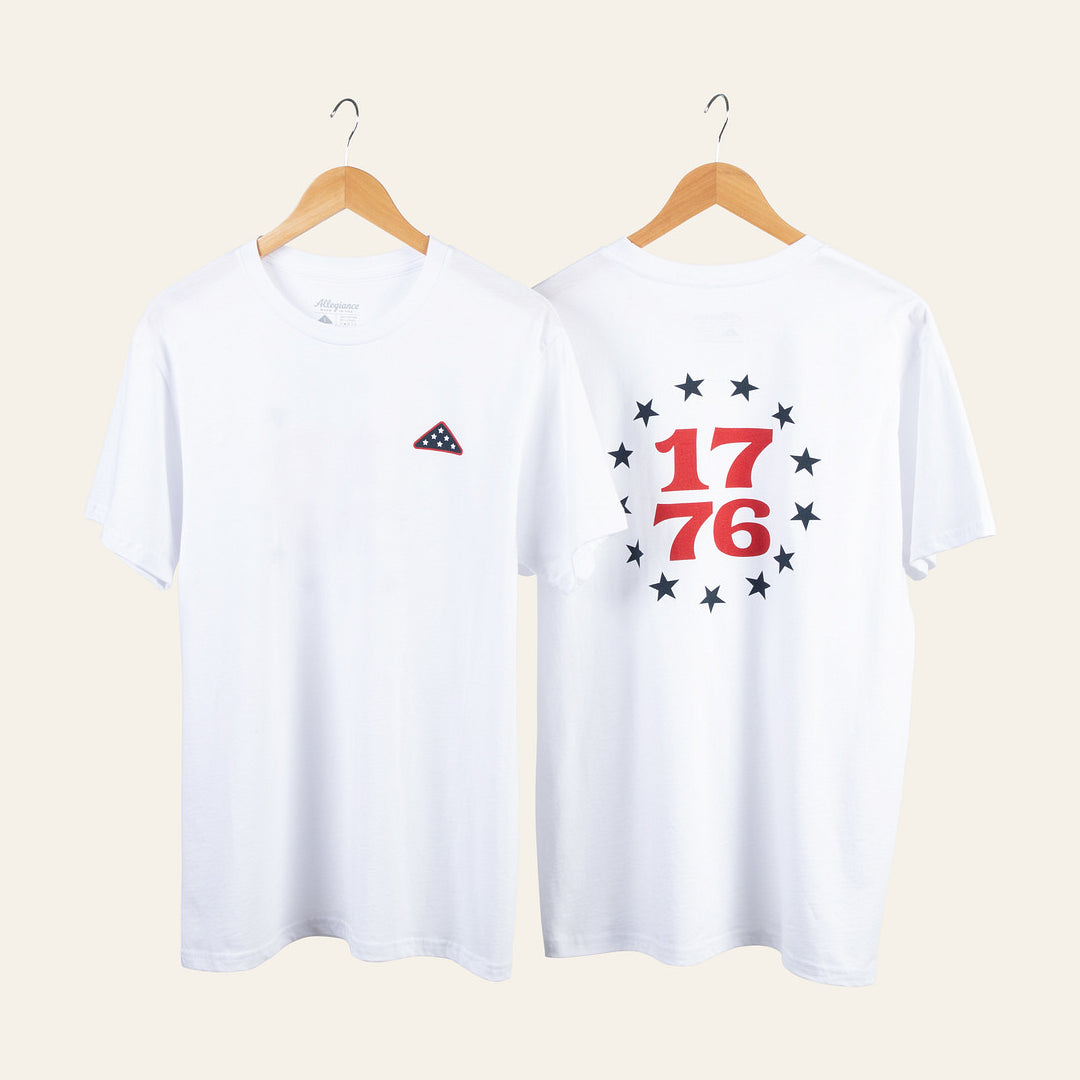 made in usa white tee