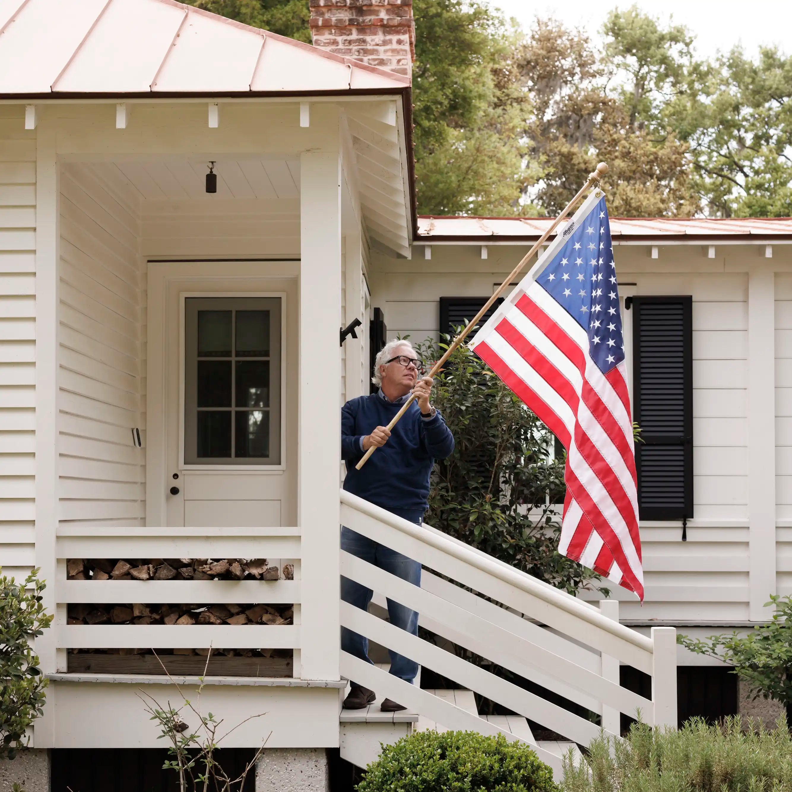 3' x 5' American Flag Set