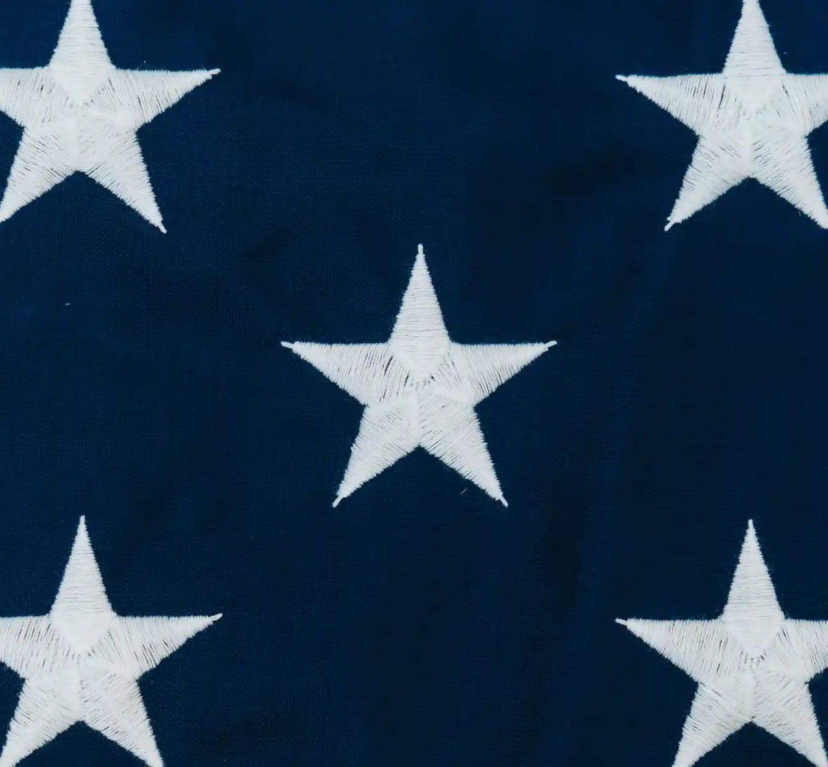 EMBROIDERED STAR FIELD