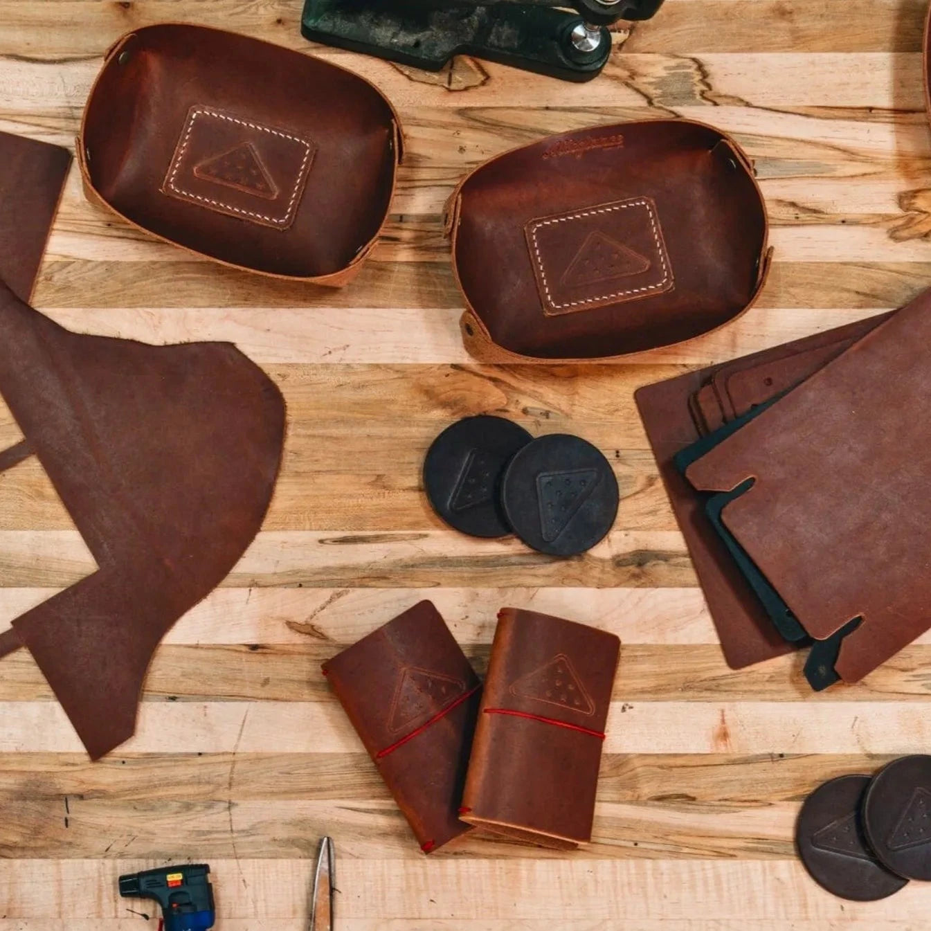American made leather goods