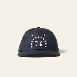 navy made in america dad hat