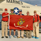 Made in america marine corps flag