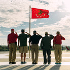 Made in america marine corps flag