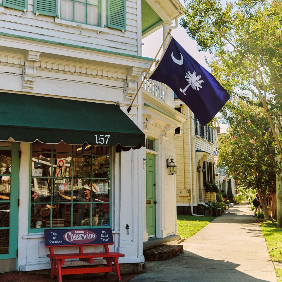 south carolina state flag set