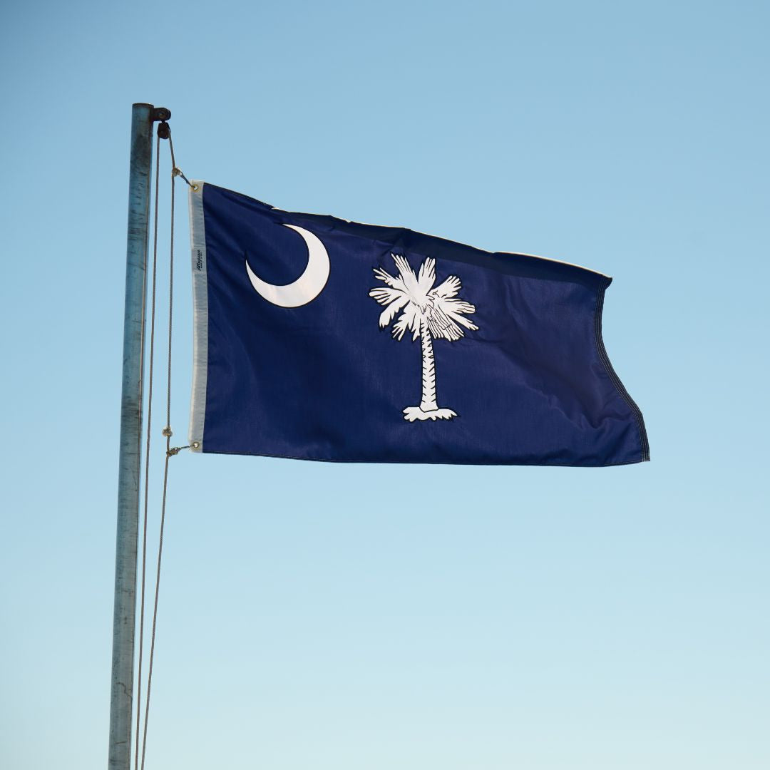 Made in America South Carolina state flag