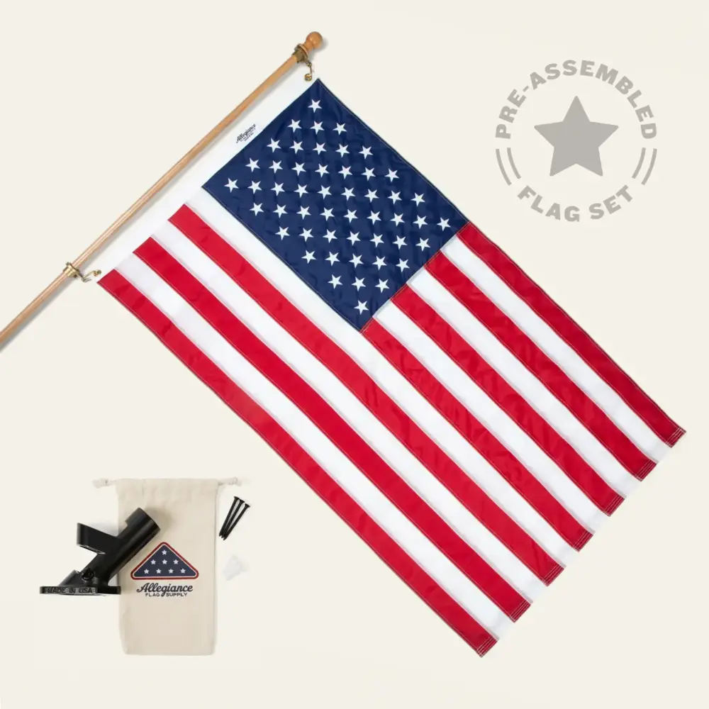 3x5 American Flag Set Buy American Flags Allegiance 3x5 american flag set buy american flags allegiance