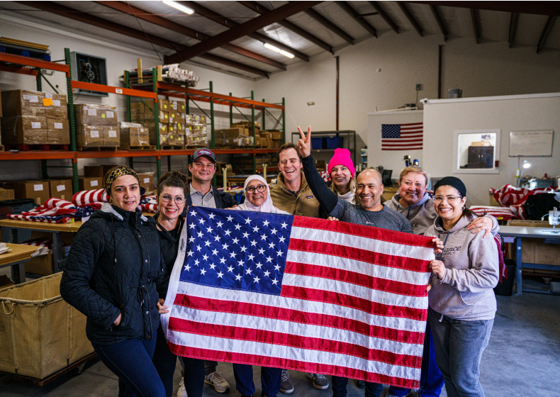 Spare journal insert allegiance flag supply