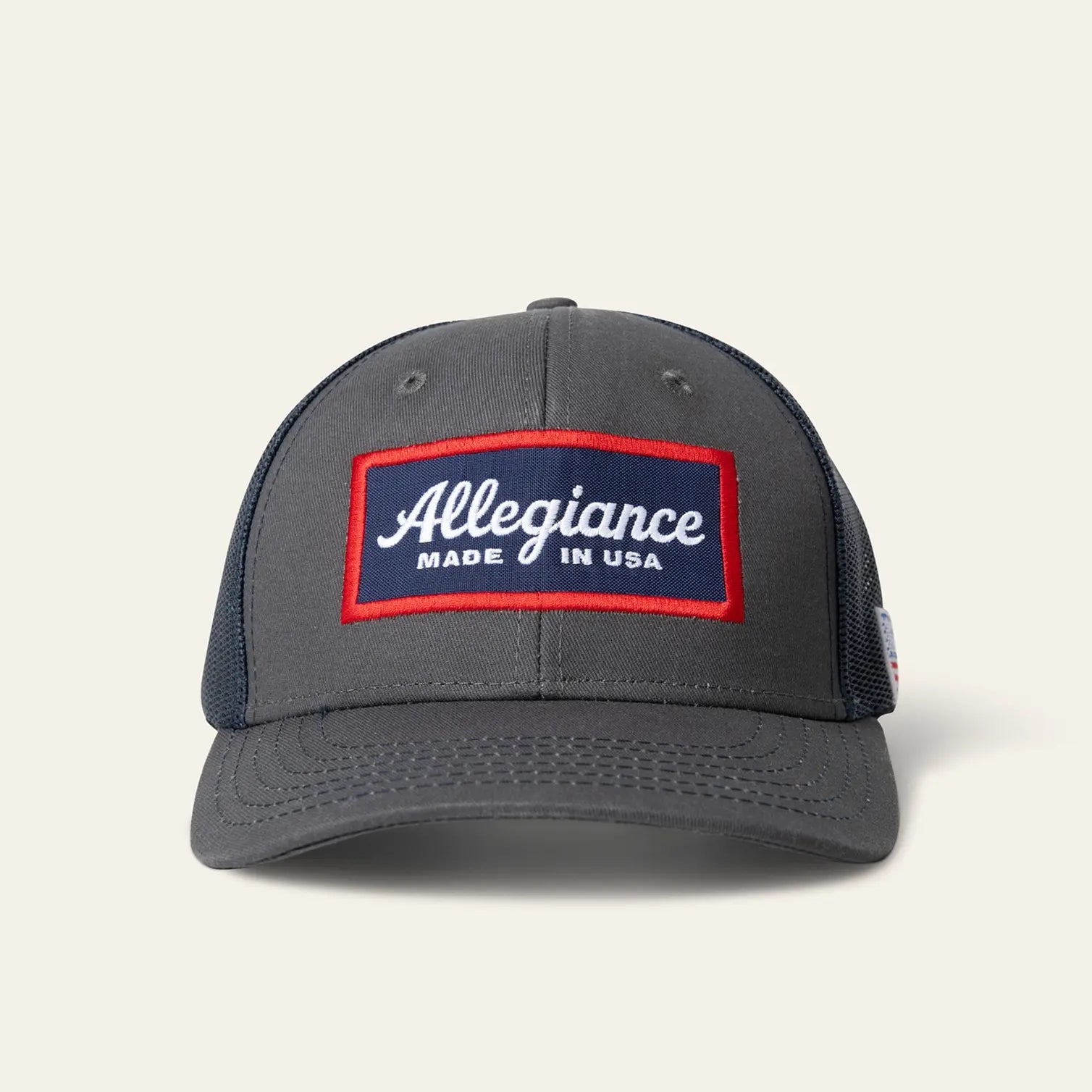 american flag trucker hat
