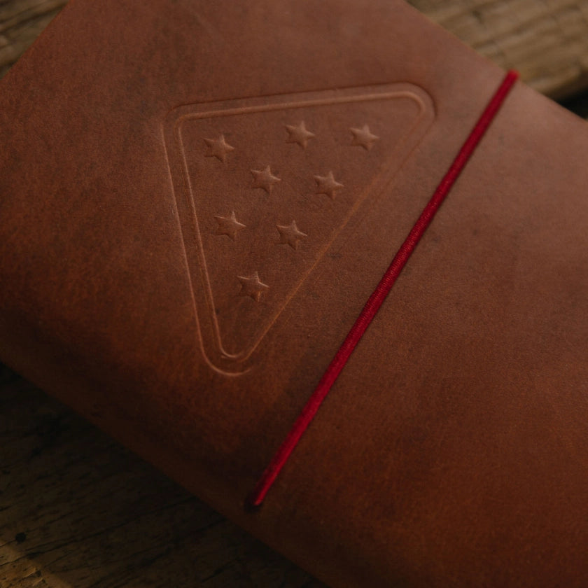 American made leather journal