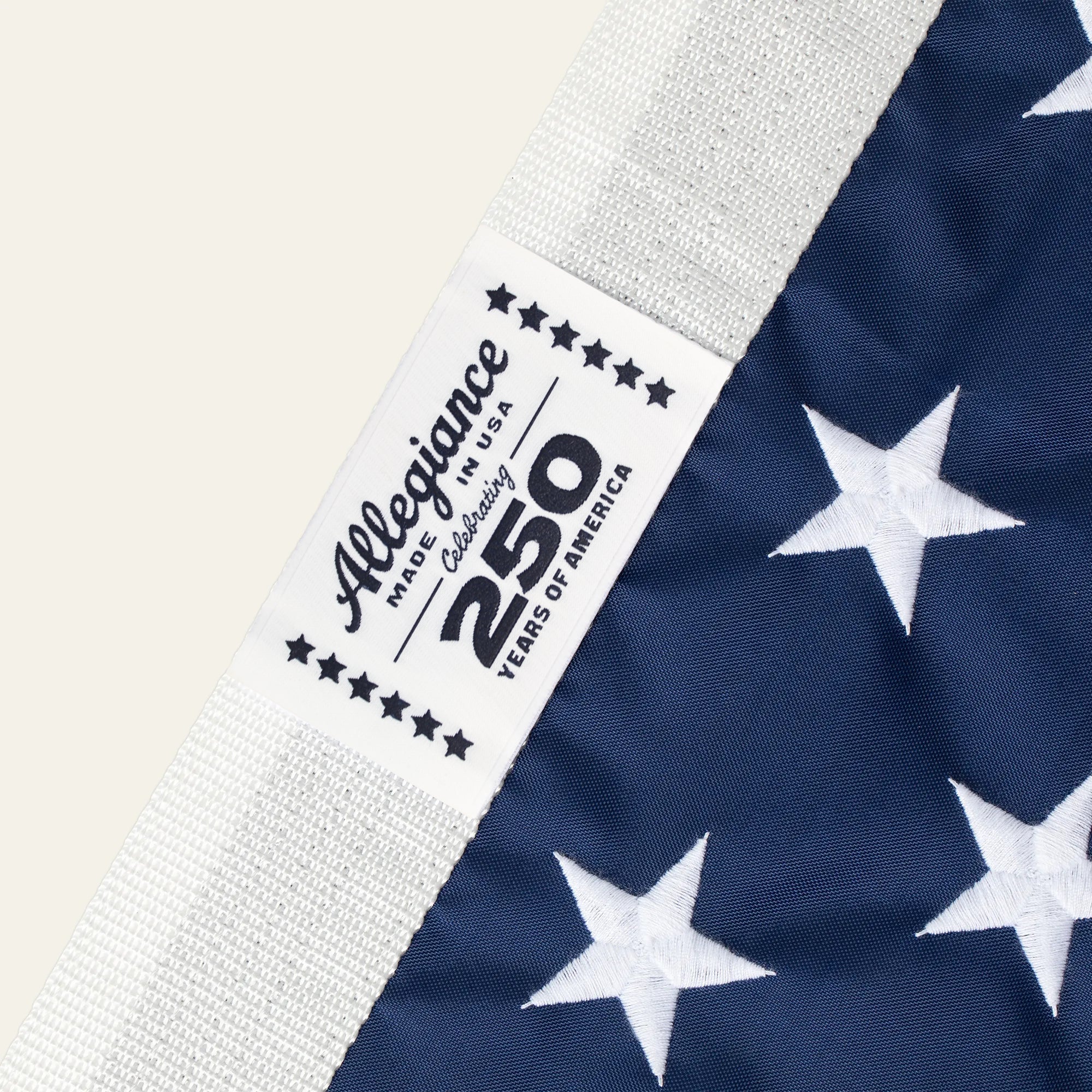 250th custom Allegiance patch made in america