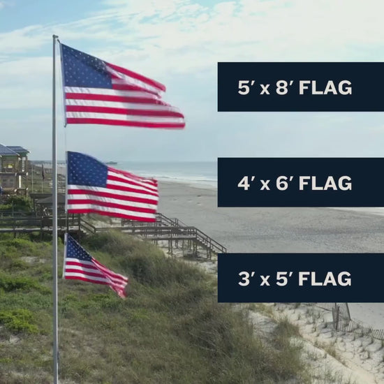 American Flag Size Guide