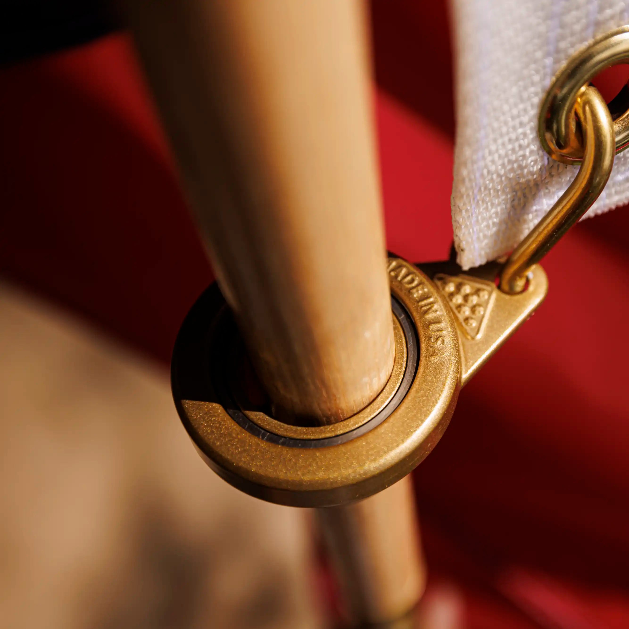 American flagpole spinners