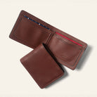 made in USA leather wallet