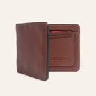 made in USA leather wallet